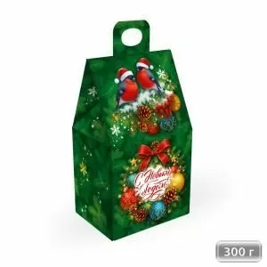 Коробка «Новогодний домик», 300 г Коробка «Новогодний домик», 300 г