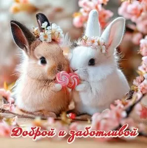 Бирка двойная «Доброй и заботливой»