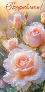 Конверт для денег «Поздравляем!»