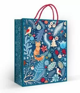 Пакет подарочный новогодний (MS)