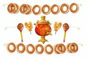 Гирлянда «Традиционные угощения» Гирлянда «Традиционные угощения»