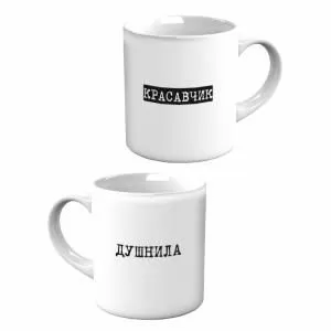 Кружка «ДУШНИЛА (Красавчик)»