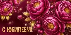 Конверт для денег «С Юбилеем!»