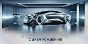 Конверт для денег «С днем рождения»