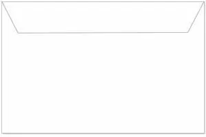 Конверт средний белый 140х195 с декстрином