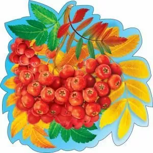 Украшение на скотче «Рябина»