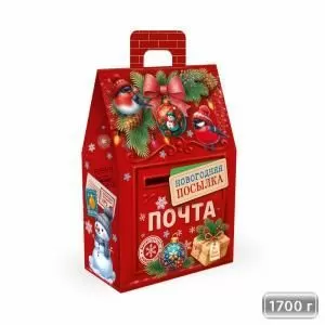 Коробка «Новогодняя посылка», 1700 г Коробка «Новогодняя посылка», 1700 г