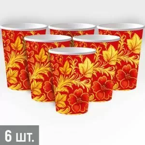 Набор стаканов «Народные промыслы»