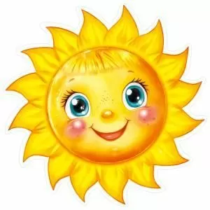 Украшение на скотче «Солнышко»