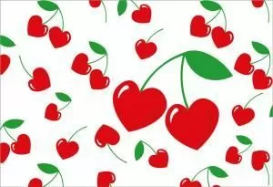 Конверт художественный средний «Вишенки»