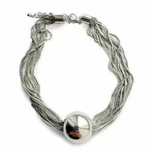 Браслет серебро