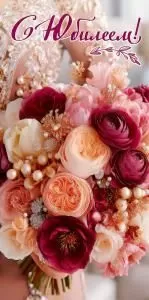 Конверт для денег «С Юбилеем!»