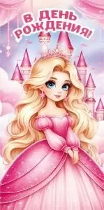 Конверт для денег «В день рождения»