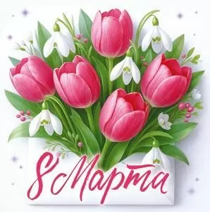 Бирка «8 марта»