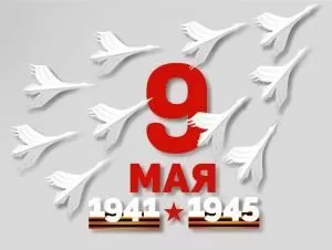 Набор оформительский «Журавли Победы»