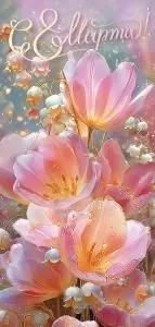 Открытка «8 Марта!» 