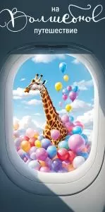 Конверт для денег «На волшебное путешествие»