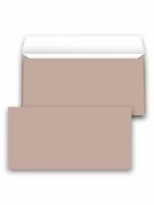 Конверт художественный евро «Пудровый»