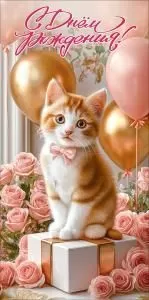 Конверт для денег «С Днём рождения!»