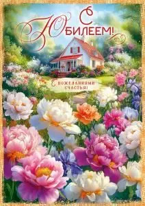 Открытка «С Юбилеем!» Открытка «С Юбилеем!»