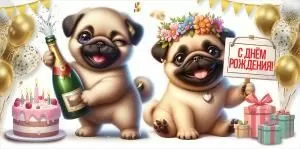 Конверт для денег «С Днём рождения!»