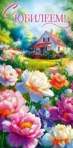 Конверт для денег «С Юбилеем!»