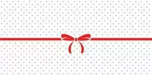 Конверт для денег «Красный бант»