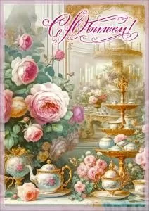 Открытка «С Юбилеем!»