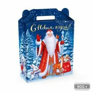 Коробка «С Новым годом!», 900 г Коробка «С Новым годом!», 900 г