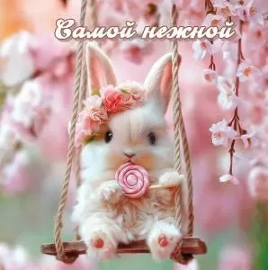 Бирка двойная «Самой нежной»