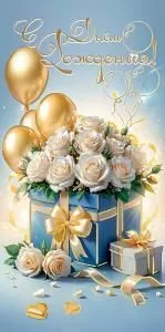 Конверт для денег «С Днём рождения!»