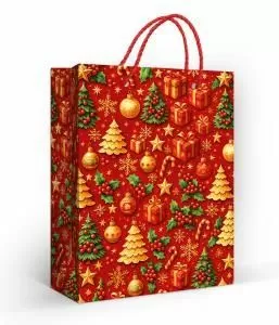 Пакет подарочный новогодний (MS)