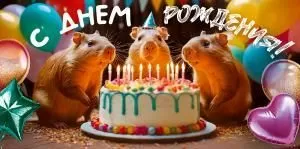 Конверт для денег «С Днем Рождения!»