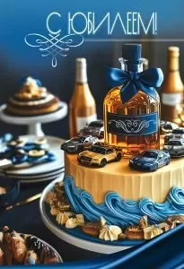 Открытка «С Юбилеем!»