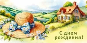 Конверт для денег «С днем рождения!»