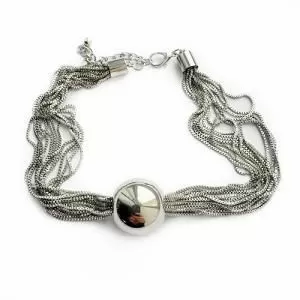 Колье серебро