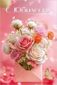 Открытка «С Юбилеем!»