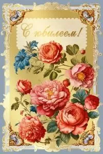 Открытка «С Юбилеем!»