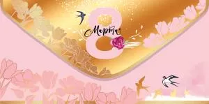 Конверт для денег «8 Марта»