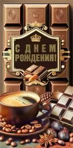 Конверт для денег «С Днем рождения!»