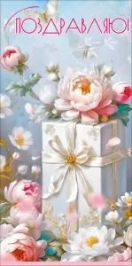 Конверт для денег «Поздравляю!»