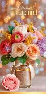 Конверт для денег «С Днём рождения!»