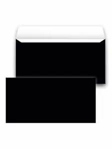 Конверт художественный евро «Черное дерево»