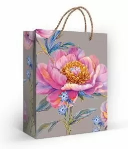 Пакет подарочный (M) «Пион» Пакет подарочный (M) «Пион»
