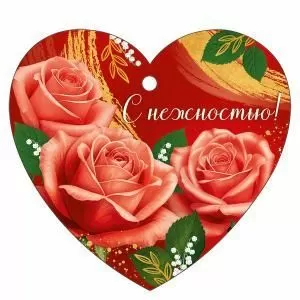 Бирка «С нежностью!»