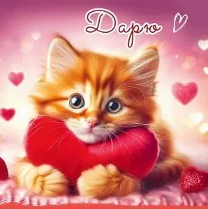 Бирка двойная «Дарю»