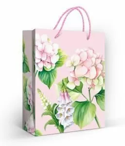 Пакет подарочный (M) «Гортензии» Пакет подарочный (M) «Гортензии»