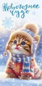 Конверт для денег «Новогоднее чудо!»