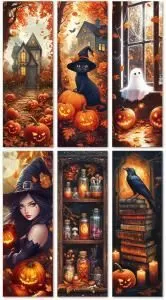 Набор закладок «Тыквенная вечеринка» (6шт)