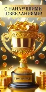 Конверт для денег «С наилучшими пожеланиями»